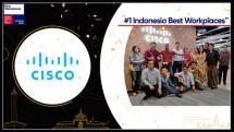 Cisco Indonesia berhasil menduduki peringkat pertama dalam Best Workplaces Indonesia tahun 2022