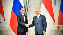 Presiden Jokowi dan Presiden Putin