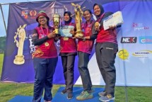 Atlet Panahan Putri Brigif 2 Marinir Ukir Prestasi Terbaik Pada Lomba Panahan Piala Bergilir Presiden