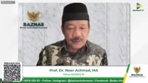 Ketua BAZNAS RI, Prof Dr KH Noor Achmad MA. 