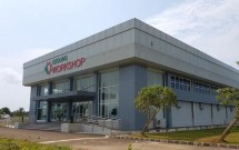 Gedung workshop Politeknik Industri Petrokimia Banten
