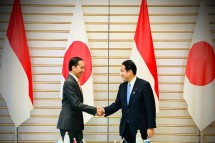 Presiden Jokowi dan PM Kishida Fumio
