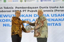 KPK Gelar Bimtek Antikorupsi Bagi Jajaran Pupuk Indonesia