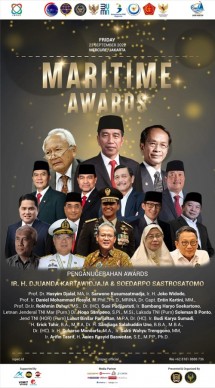 Presiden RI Joko Widodo Akan Di Anugerahi Maritime Award 2022