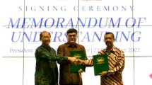 Penandatanganan MoU Jababeka Morotai dengan ASPARINDO