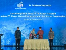 KHE dan Sumitomo Corp bekerja sama untuk pembangunan PLTA Kayan