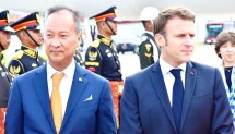 Menperin Agus bersama Presiden Perancis Emmanuel Macron
