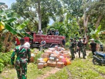 Pasukan Kostrad Gelorakan Perdamaian di Kei Besar Maluku Tenggara