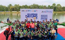 Atlet Dayung Menkav 2 Marinir Runner Up Kejurnas Dayung Situ Cipule