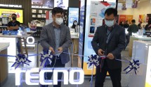 Peresmian kerjasama Tecno dengan Erajaya Digital.