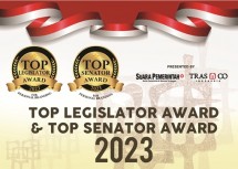 2nd TOP LEGISLATOR AWARD & TOP SENATOR AWARD 2023 