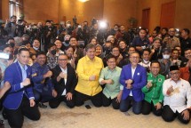 Partai Golkar menjadi inisiator pertemuan sejumlah elite partai politik untuk menyampaikan sikap bersama terkait penolakan wacana sistem pemilu proporsional tertutup diberlakukan kembali.
