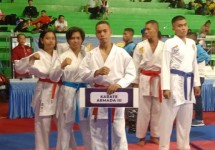 Danlantamal IX Ambon Lahirkan Atlet Baru pada Kejuaraan Nasional Karateka Piala KAS2023