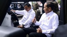 Presiden Jokowi Resmikan Kendaraan Operasional Satuan TNI 
