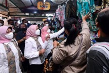 Ibu Negara Iriana Jokowi dan Ibu Wury Dukung Produk UMKM Lokal