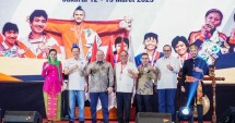 Ketua MPR RI Bersama Ketua KONI Letjen TNI (Purn) Marciano Norman Buka Rakernas KONI 2023