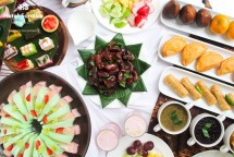 Hidangan khas Sunda dan Timur Tengah yang akan tersedia di Mandalika Restauran mulai dari tanggal 23 Maret sampai dengan 22 April 2023 Hotel Santika Premiere ICE-BSD City. 