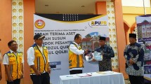 Kementerian PUPR Serah Terimakan Rusun Pondok Pesantren Tahfidzul Qur'an Dzikrul Qolbi di Kulonprogo