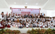 Duta Baca Indonesia, Gol A Gong, lakukan safari literasi ke Sumba Timur.