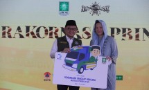 Danone Indonesia donasikan mobil Instalasi Pengolah Air kepada Nahdlatul Ulama (NU).