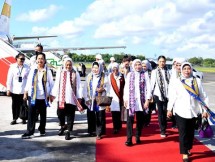 Ibu Iriana Jokowi dan OASE KIM Kunjungan Kerja ke Provinsi Bali