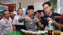 Wamentan saat tinjau IndoLivestock Expo 2023