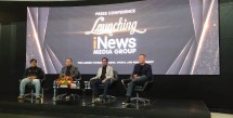 Press conference peluncuran iNews Media Group.