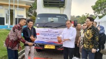 Dirjen PKH Kementan Nasrullah menghadiri seremoni pelepasan ekspor telur tetas ke Myanmar