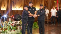 Pengukuhan Tim Indonesia pada Asian Games ke-19