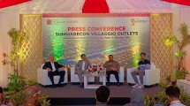 Press conference pembukaan Summarecon Villaggio Outlet 
