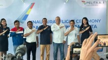 Pelita Air resmi buka rute penerbangan ke Banjarmasin.