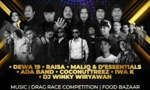 Line up musisi papan atas yang akan tampil di Sound of Unity yang digelar Hoges Indonesia.