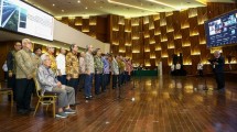 Menteri Basuki Lantik Pengurus Himpunan Pengembangan Jalan Indonesia 2023-2027