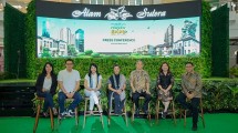 CEO Central Group, Princip Muljadi (kedua dari kanan) menjadi narasumber dalam konferensi pers Alam Sutera Property Expo 2023.
