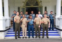 Dankormar Terima Kunjungan Athan USMC