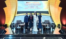 Miss Indonesia 2022 Audrey Vanessa bersiap menuju pentas Miss World 2024.
