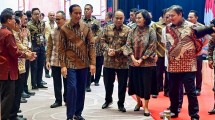 Presiden Jokowi hadiri Pertemuan Industri Jasa Keuangan 2024