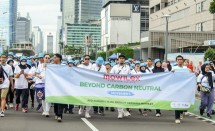 Di Car Free Day Jakarta, Mowilex ajak masyarakat kurangi jejak karbon.