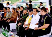 Panglima TNI Dampingi Presiden RI Groundbreaking Pembangunan Sentra Atlet Paralimpic
