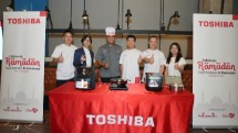 Demo memasak oleh Toshiba