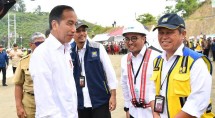 Ditinjau Presiden Jokowi, Hutama Karya Optimis Bendungan Bulango Ulu Rampung 2024