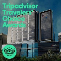 Penghargaan Travellers' Choice Tripadvisor 2024 yang diraih oleh Vasaka Hotel Jakarta. (Humas Vasaka Hotel Jakarta)