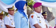 Dankormar Mayor Jenderal TNI (Mar) Endi Supardi Hadiro Upacara Peringatan Hardikal 2024