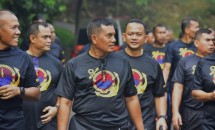 Dankormar Mayor Jendreral TNI (Mar) Endi Supardi Pimpim Olahraga Bersama