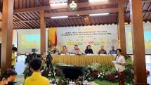 Rapat Umum Pemegang Saham Tahunan (RUPST) yang diadakan di Pendopo Agrowisata, Komplek Pabrik Sido Muncul, Kabupaten Semarang (15/5/2024).