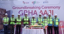 Ground breaking Grha AAJI di Jakarta Selatan