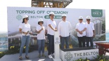 Topping Off Ceremony The Belton Residence dari Synthesis.