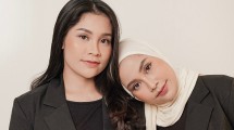 Dua saudari kembar pendiri Lucienne, Nur Rizka Herlita dan Nur Rizky Herlisa