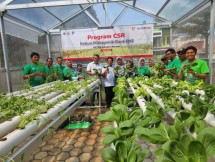 Bank DKI Resmikan Kebun Hidroponik di RPTRA Cibubur, Jakarta Timur sebagai bagian dari dukungan program Suistainable Development Goals (SDG’s) 