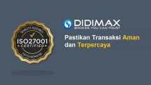 Didimax raih sertifikat ISO/IEC 27001 
